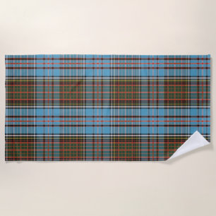 Toalla De Playa Tartan Clan Anderson Plaid Checkered