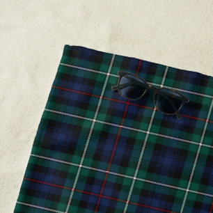 Toalla De Playa Tartan Plaid de Clan Escocés MacKenzie