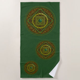 Toalla de playa Taurus Mandala