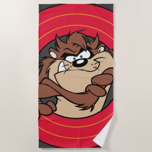 Toalla De Playa TAZ™ Through LOONEY TUNES™ Circles