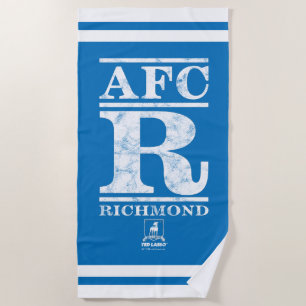 Toalla De Playa Ted Lasso AFC R Richmond Text Logo