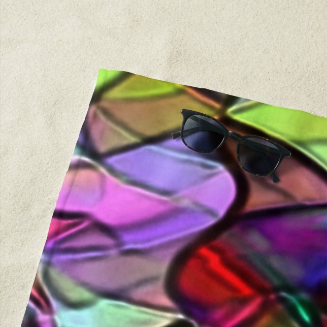 Toalla De Playa Tejidos cruzados ocultos por una tela de tela de m (In situ)