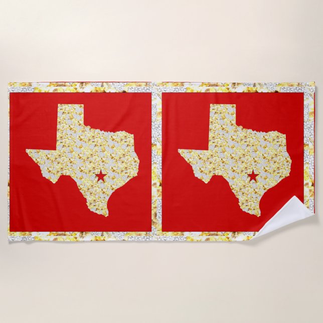 TOALLA DE PLAYA TEXAS (Anverso)