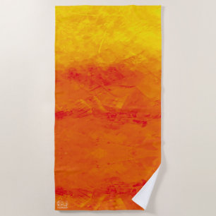 Toalla De Playa Textura #12 de la obra Fantasía y realidad