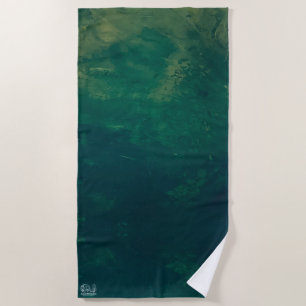 Toalla De Playa Textura #49 de la obra Nuit