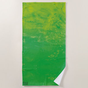 Toalla De Playa Textura #66 de la obra Nuit