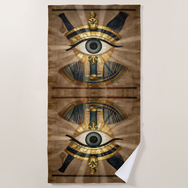Toalla De Playa The Egyptian Eye´9 (Anverso)
