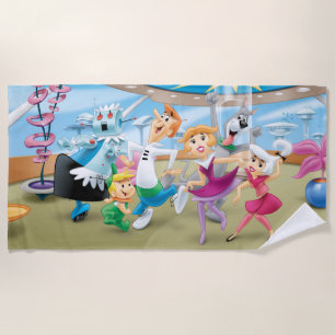 Toalla De Playa The Jetsons   Family Dance Party
