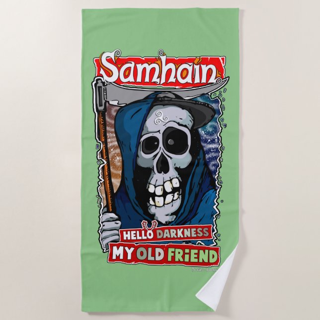 Toalla De Playa The sound of Samhain (Anverso)