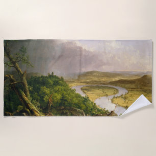 Toalla De Playa Thomas Cole El Oxbow El Río Connecticut
