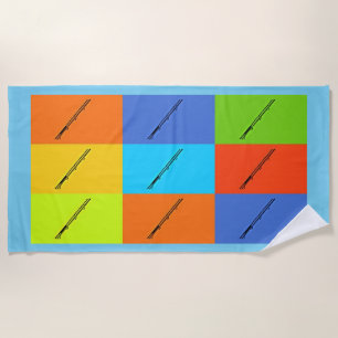 Toalla de playa TIC-TAC UFO UAP TILE