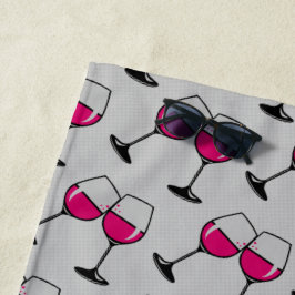 Toalla De Playa tiempo del vino