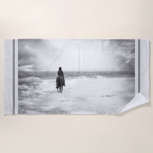 Toalla De Playa Tiempos tormentosos - (Anverso)