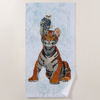 TOALLA DE PLAYA TIGER & FALCON