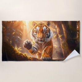 Toalla De Playa Tigre