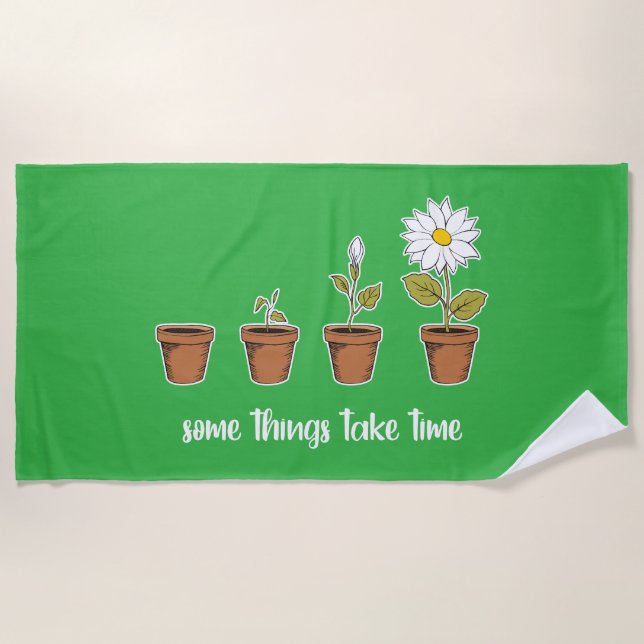 Toalla De Playa Time (Anverso)