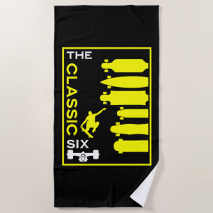 Toalla De Playa Tipos de tablero de esquí