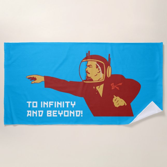 Toalla De Playa To infinity and bey (Anverso)