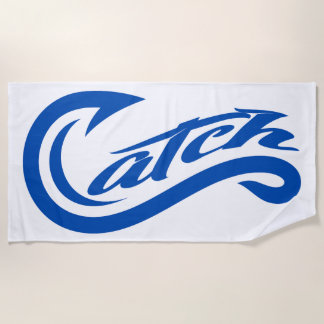 Toalla De Playa Toalla. Atrapar. Todo. En todas partes.