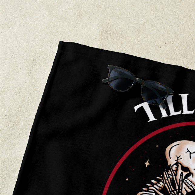 Toalla De Playa 'Toalla de playa hasta la muerte (In situ)