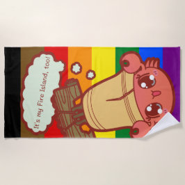 Toalla De Playa ¡Toalla grande del cangrejo!