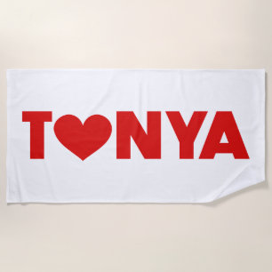 Toalla De Playa Tonya Love