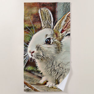 Toalla De Playa toony bunny