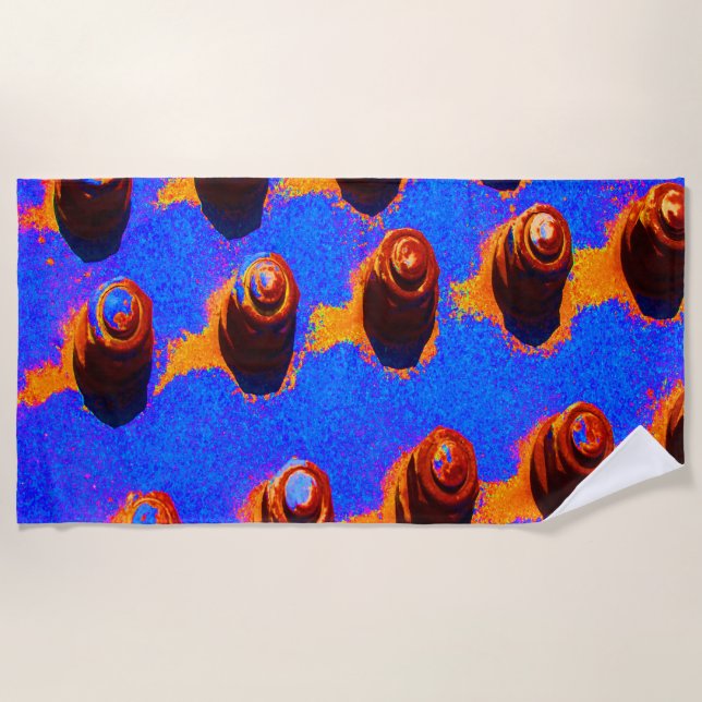 Toalla De Playa Tornillos antiguos (Anverso)