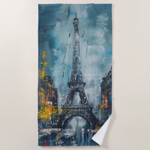 Toalla De Playa Torre Eifel