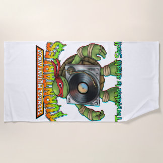 Toalla De Playa torta giratoria ninja mutante adolescente