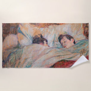 Toalla De Playa Toulouse-Lautrec - La cama