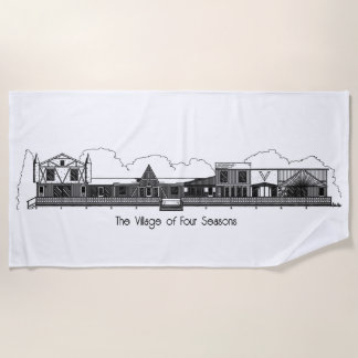 Toalla De Playa Towel Sketch VOFS Boardwalk