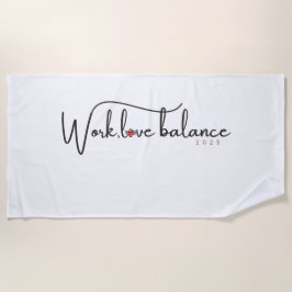 Toalla De Playa Trabajo, balance de vida en la escritura roja