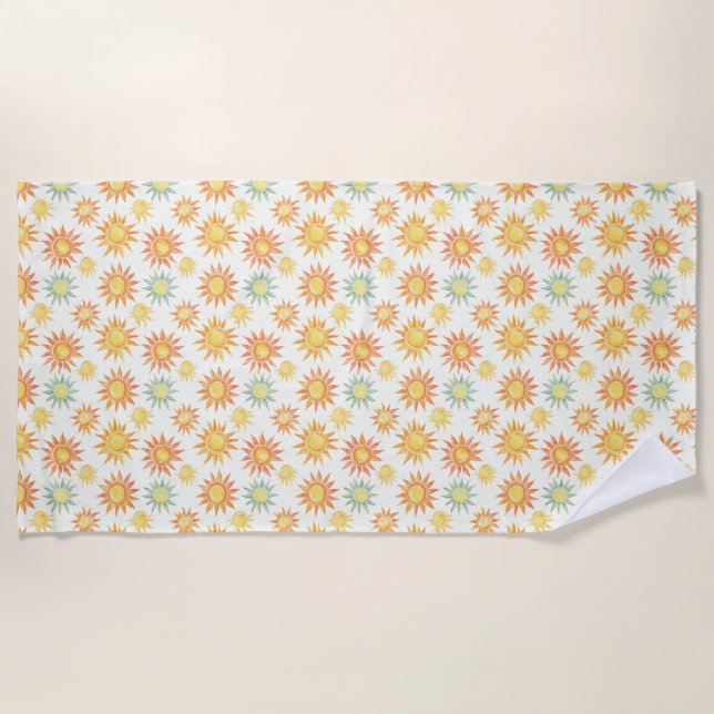 Toalla De Playa Traer el sol (Anverso)