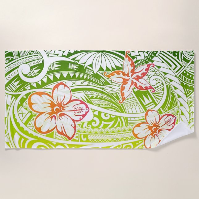 Toalla De Playa Tribal (Anverso)