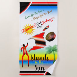 Toalla De Playa Trinidad y Tobago - Las islas al sol