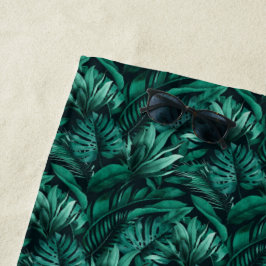 Toalla De Playa Tropical Leaves