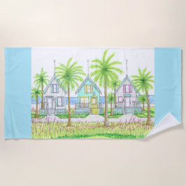 Toalla de playa Tropical Shack