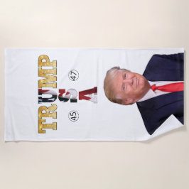 Toalla De Playa Trump Presidente 45 47