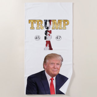 Toalla De Playa Trump Presidente 45 47