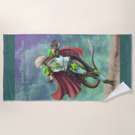 Toalla De Playa TSDS: Justin Arisdale cubre Art Solo Earth