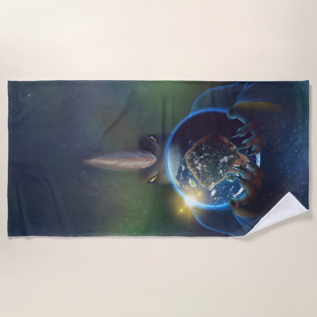 Toalla De Playa TSDS Rey de la Tierra (Anverso)