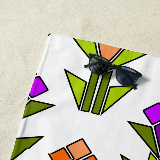 Toalla De Playa Tulipanos (In situ)