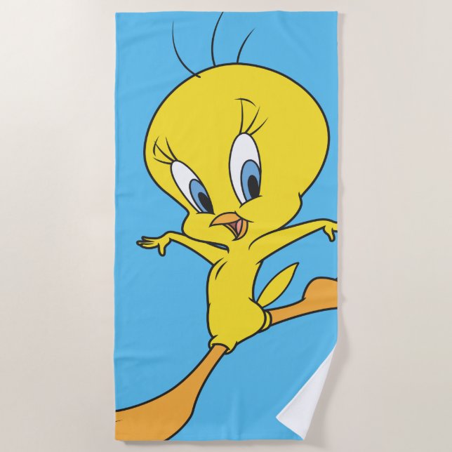 Toalla De Playa Tweety Landing (Anverso)