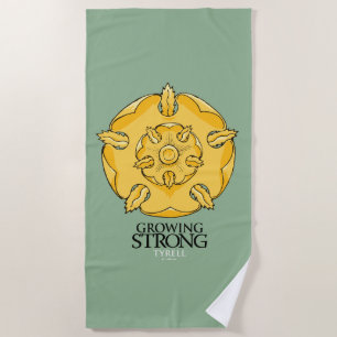 Toalla De Playa Tyrell Sigil - creciendo fuerte