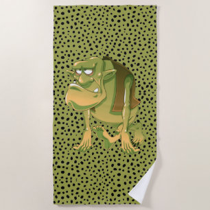 Toalla De Playa Ugly Troll