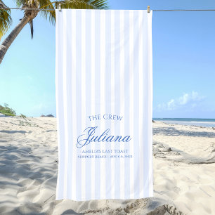 Toalla De Playa Última tostada en la costa   La Tripulación