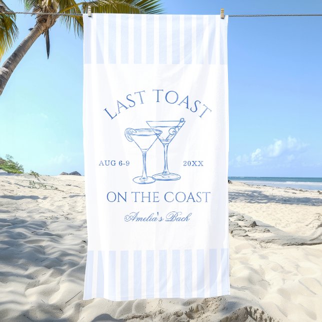 Toalla De Playa Última tostada en la soltera costera (Subido por el creador)