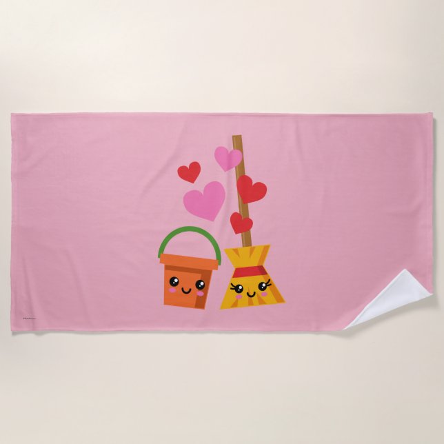 Toalla De Playa Un amor duradero (Anverso)