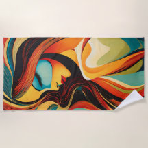 Un beau portrait abstrait